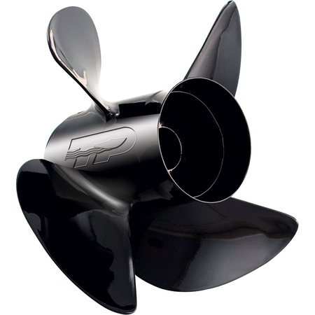 TURNING POINT PROPELLERS Hustler Right Hand Aluminum Propeller-LE1/LE2-1321-4-13" x 21"-4-Blade 21432130